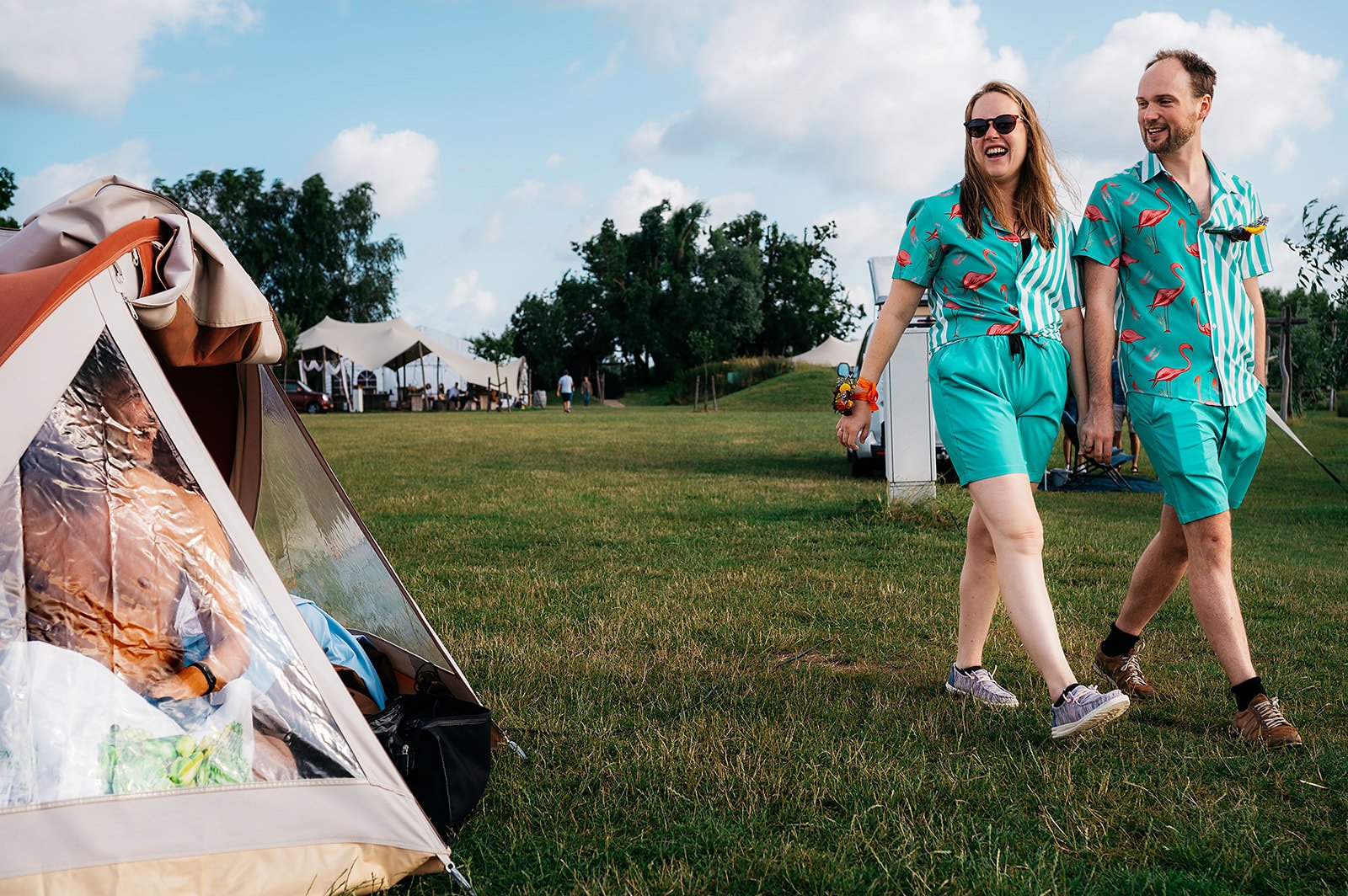 Bruidsfotograaf Camping Buitengoed
