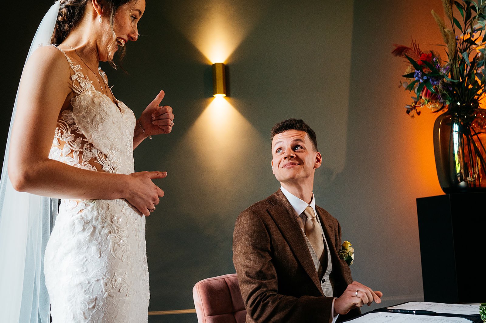 Ongeposeerde trouwfotografie