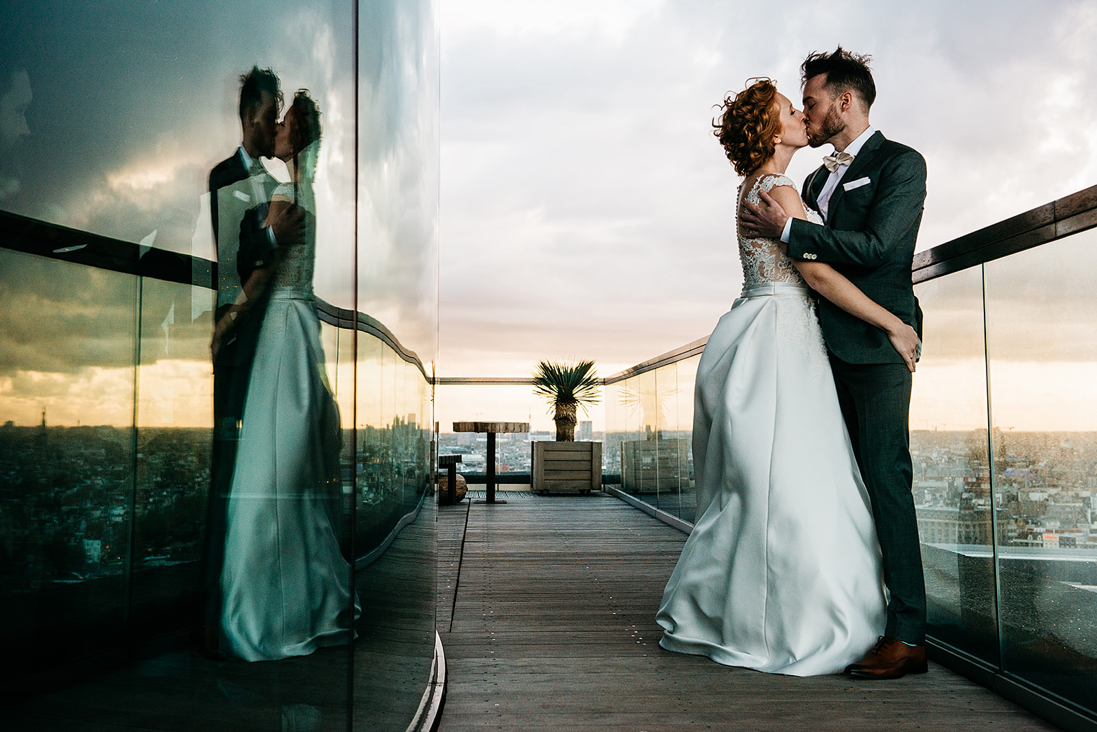 Trouwfotograaf A’Dam Toren