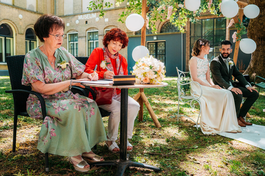 Art en Dining Tuin Trouwen