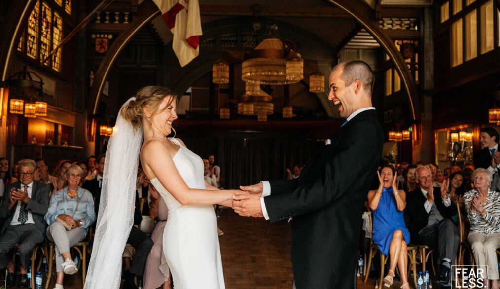 Award winnende bruidsfoto